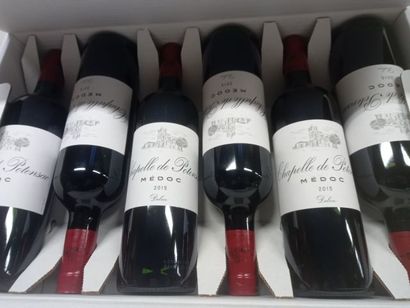null 6 bouteilles de Potensac La Chapelle de Potensac Médoc 2015 Domaine Delon du...
