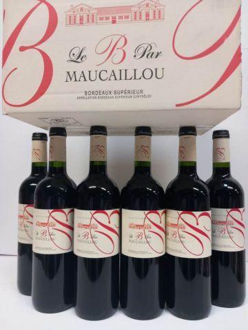 null 6 bouteilles de Maucaillou 2017 Issu des vignes du Château Maucaillou Le B par...