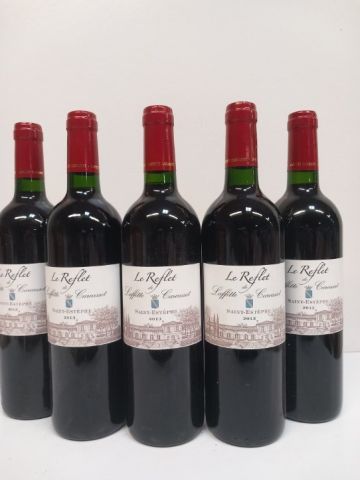 5 bouteilles de Saint Estèphe 2013 Laffitte...