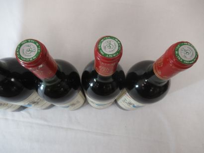 null 6 bouteilles de Médoc, Château Haut Peyrillat, 1989