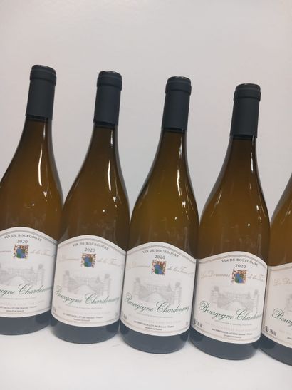 8 bouteilles de Bourgogne Blanc Chardonnay...