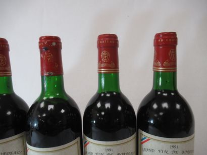 null 6 bouteilles de Médoc, Château Haut Peyrillat, 1989