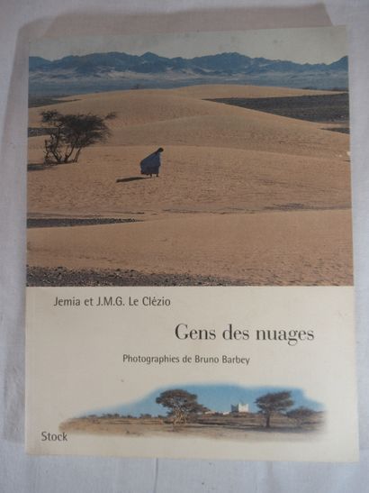 null Jemia et JM LE CLEZIO "Gens des Nuages" Stock, 1997. Broché.