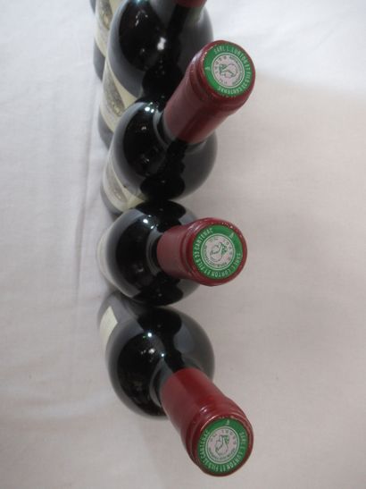 null 6 bouteilles de Margaux, domaine de Cure-Bourse, 1995