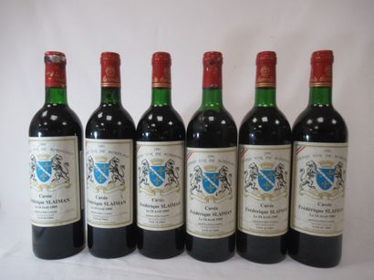 6 bouteilles de Médoc, Château Haut Peyrillat,...