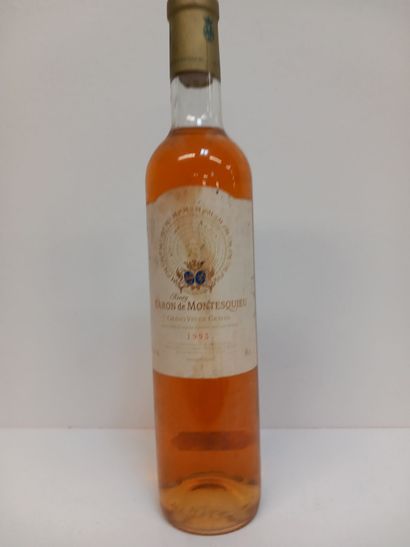 null Petite bouteille de Baron de Montesquieux 1993 Liquoreux 500ml