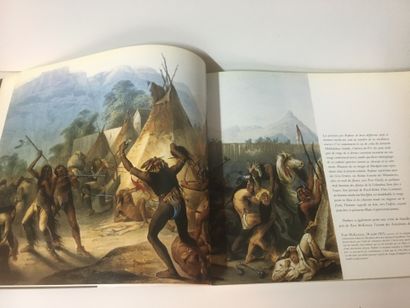 null Livre sur les aquarelles de Karl Bodmer (1809-1893) « Les Indiens », Bibliothèque...