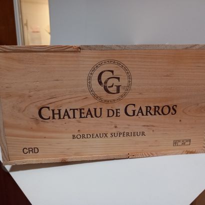 12 bouteilles de Château de Garros 2020 Bordeaux...