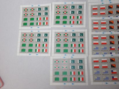 null United Nations (New York) Lot of 5 sets of 4 sheets n°416/431. New, first choice....