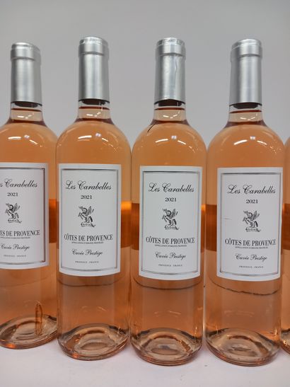 null 9 bottles of Côtes de Provence Rosé Les Carabelles 2021 La Cuvée Prestige