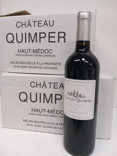 null 12 bottles of Haut Médoc 2013 Château Quimper Vignerons récoltant