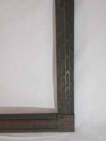 null Carved wooden frame, 57x43cm.