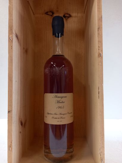 null Bottle 70cl Armagnac Mader 1965 - 40 % vol