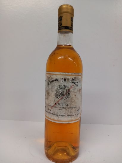 null Bottle of Loupiac Liquoreux 1987 Château du Merle from Domaine Fouquet (es)