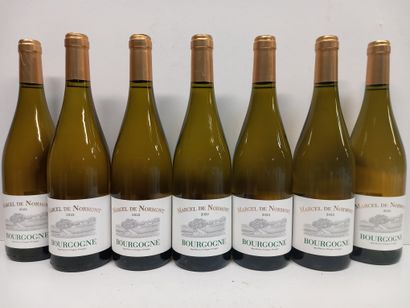 7 bottles of Bourgogne Blanc 2022 Marcel...