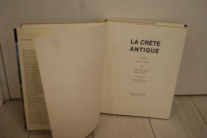 null Léonard Von MATT "La Crète antique" hachette, 1967. In slipcase (wear, stai...