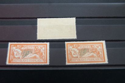 null FRANCE Lot de 3 timbres n°145. Neufs, premier choix. Cote : 480 euros.