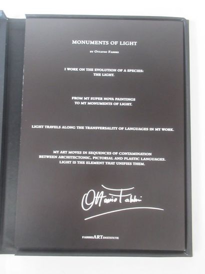 null Ottavio FABBRI "Monuments of Light" Fabbri Art Institute, 2008