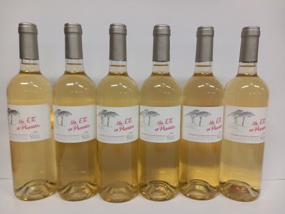 null 6 bouteilles de Coteaux d'Aix en Provence 2021, Blanc Le Domaine des Quatre...