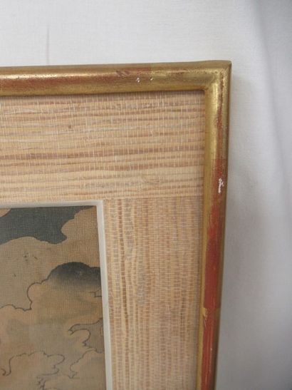null JAPON Paires d'estampes en couleurs figurant des samouraïs, 23x16 cm. (à vue...
