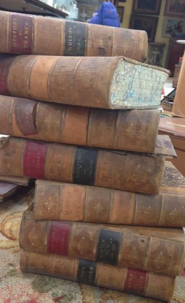 null History of France. Boston, Este & Loriat. Henri Martin, 3 tomes: 1789-1795,...