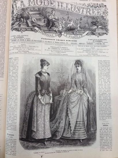 null La Mode illustrée - Journal de la Famille: 1882, 1883, 1884, 1885 Firmin Didot...
