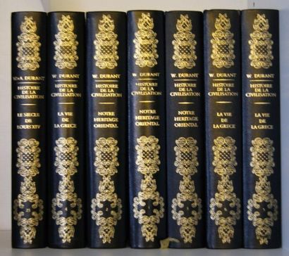 null Histoire de la Civilisation, Cercle du Bibliophile. 7 volumes