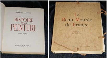 null Lot de deux livres: - Albert Keim, Le Beau meuble de France. Paris, Nilsson....