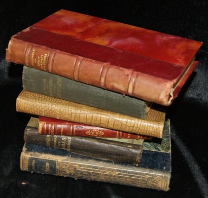 null Lot de 6 livres :
-Lamartine, Jocelyn. Librairie Hachette. Paris, 1928
-Sommer,...