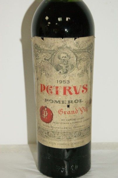 null 1	 bouteille 		PETRUS, 	Pomerol 	1953	 (MB, ela)