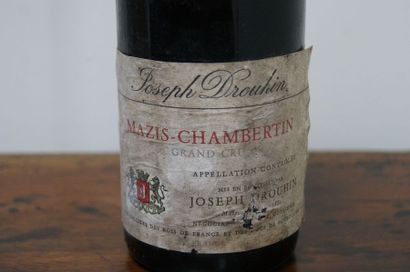 null 1	 bouteille 	MAZIS-CHAMBERTIN, 	J. Drouhin 	1989	 (es)