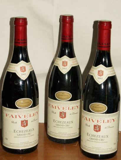 null 3	bouteilles 	ECHEZEAUX, 		Faiveley 	2002