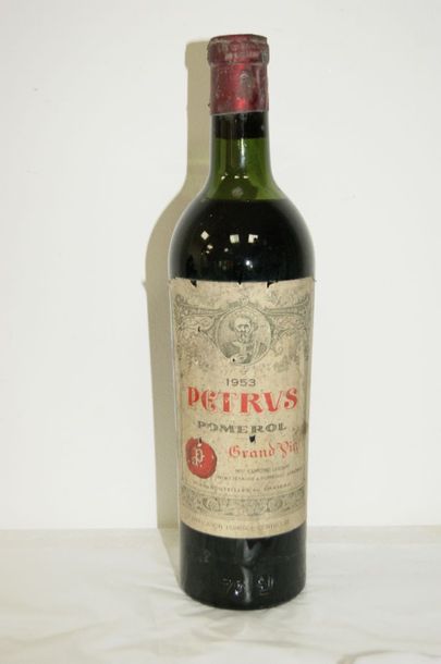 null 1	 bouteille 		PETRUS, 	Pomerol 	1953	 (MB, ela)