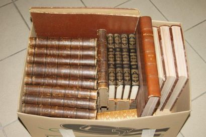 null Lot de livres: oeuvres complètes de Chateaubriand (9 tomes sur 12), album des...