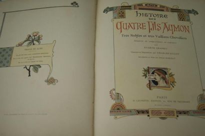 null Histoire des quatre fils Aymon. Illustré de compositions de couleur par Eugène...