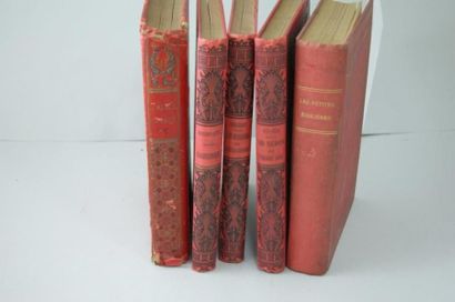 null Ensemble de 5 livres XIXe:

- Picaud, Carnot l'organisateur de la Victoire....