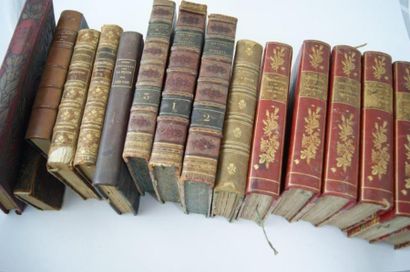 null Lot de livres XIXe et début XXe : Rousseau, Du contrat social, Paris, Louis,...