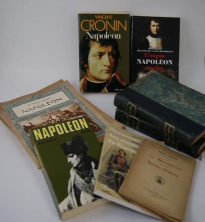 null Lot de livres sur Napoléon : Henri Beraud, Le Mémorial de la rue St Hélène,...