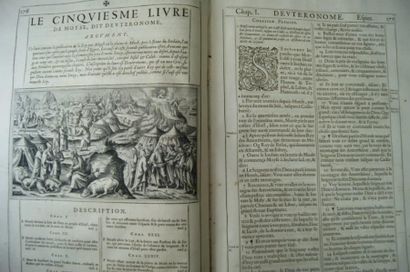 null FRIZON Pierre, La Saincte Bible françoise selon la vulgaire latine retenue par...