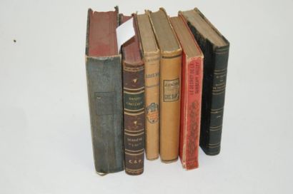 null Lot de 6 livres XIXe - XXe : Grand-Carteret, Derrière lui (Paris, Bernard) ;...
