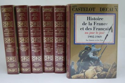 null Castelot et Decaux, Histoire de la France et des Français. Librairie académique...