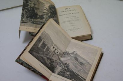 null Le Comte de BEAUVOIR, Ensemble de 3 volumes de la Série "Voyages autour du Monde"...
