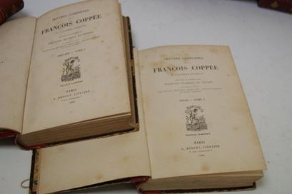 null François Coppée, Oeuvres:

- Prose. 4 volumes.

-Théâtre, 3 volumes.

Paris,...