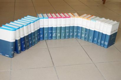 null Encyclopédie thématique Universalis. 24 volumes.