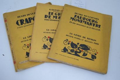 null Lot de 3 livres de la collection Le livre de demain aux éditions Arthème Fayard...