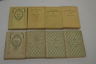 null Lot de 8 livres des éditions Nelson : Baronne Orczy, Victor Hugo, Madame E ...