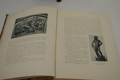 null Lot de 6 livres XIXe-XXe, illustrés : 
- V Hugo, Quatre vingt treize. Paris,...