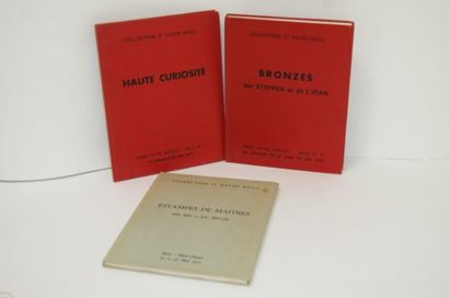 null Lot de 3 catalogues de vente : collection David Weil, Ader Picard et Marchand,...