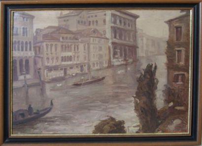Emile BERNARD (1868-1941) Emile BERNARD (1868-1941)

Le Grand Canal à Venise 

Huile...