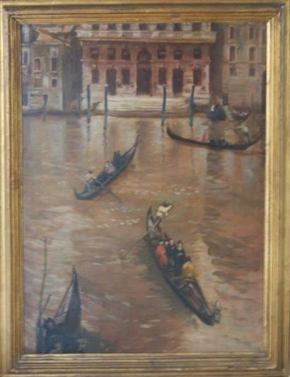 Emile BERNARD (1868-1941) Emile BERNARD (1868-1941)
Le Traghetto San Felice à Venise...